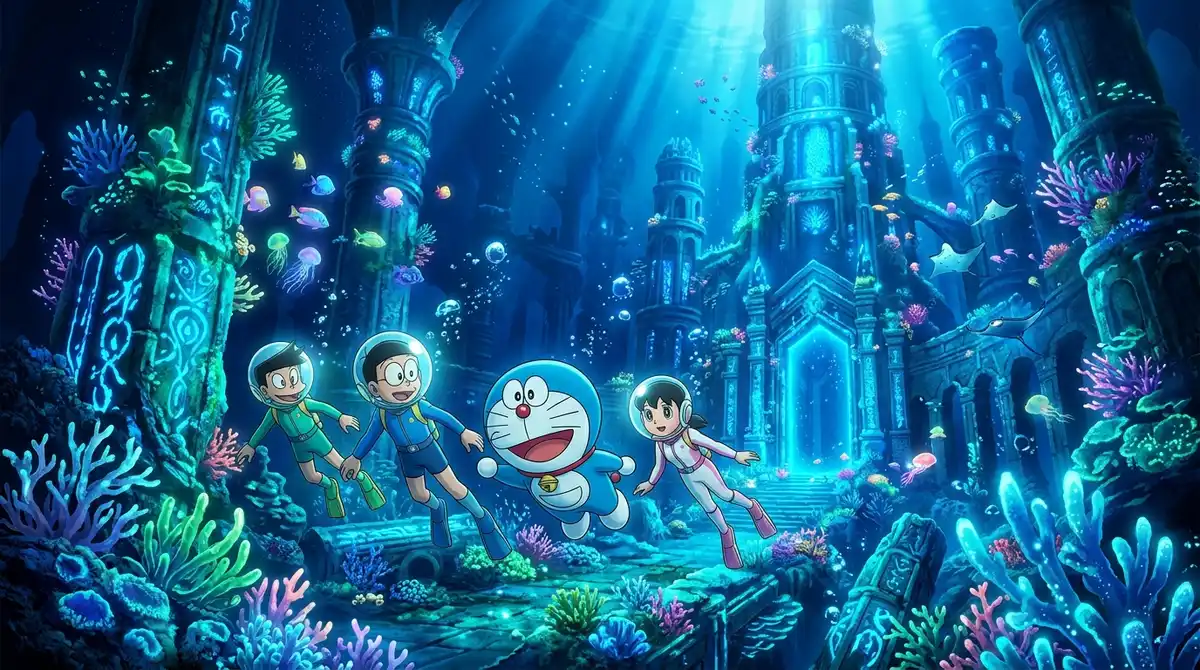 How Doraemon: Castle of the Undersea Devil Conquered India's Box Office as Region's #2 Anime Hit