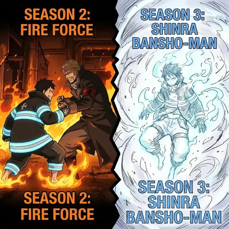 Fire Force Season 3 vs Season 2: Can David Production Maintain 'God-Tier' Visuals for the Final Arc?