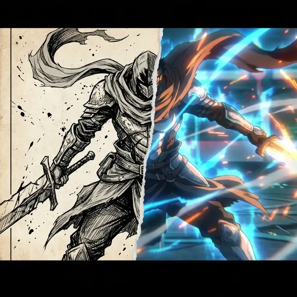 Source Purists vs. Sakuga Simps: The Eternal Manga vs. Anime War