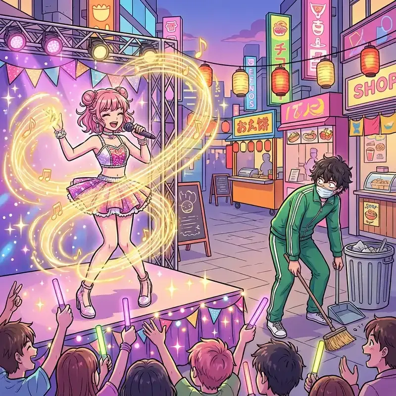 Pop Step performing live in Vigilantes Season 2